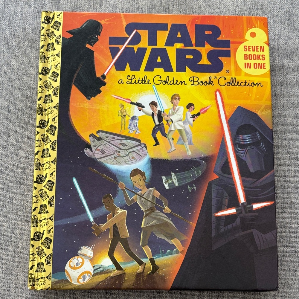 STAR WARS A Little Golden Book Collection - 7 books in one (new)